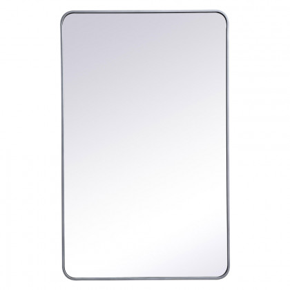 Elegant Wall Mirror - Silver, L 48" (MR803048S)