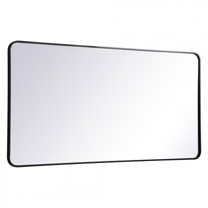 Elegant Wall Mirror - Black, L 60" (MR803060BK)