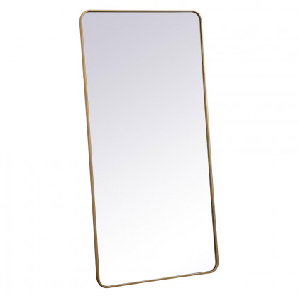 Elegant Wall Mirror - Brass, L 60" (MR803060BR)