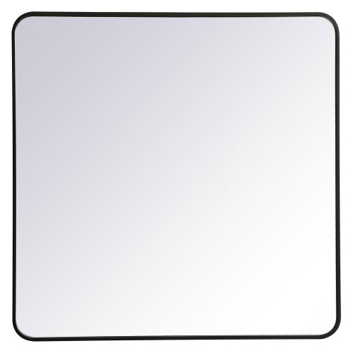 Elegant Wall Mirror - Black, L 36" (MR803636BK)