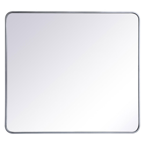 Elegant Wall Mirror - Silver, L 40" (MR803640S)