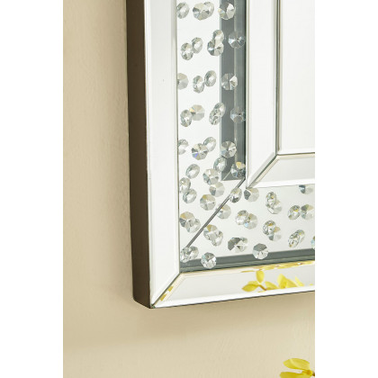 Elegant Wall Mirror - Clear, L 24" (MR9101)