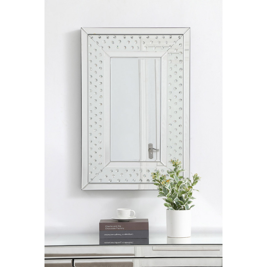 Elegant Wall Mirror - Clear, L 20" (MR912030)