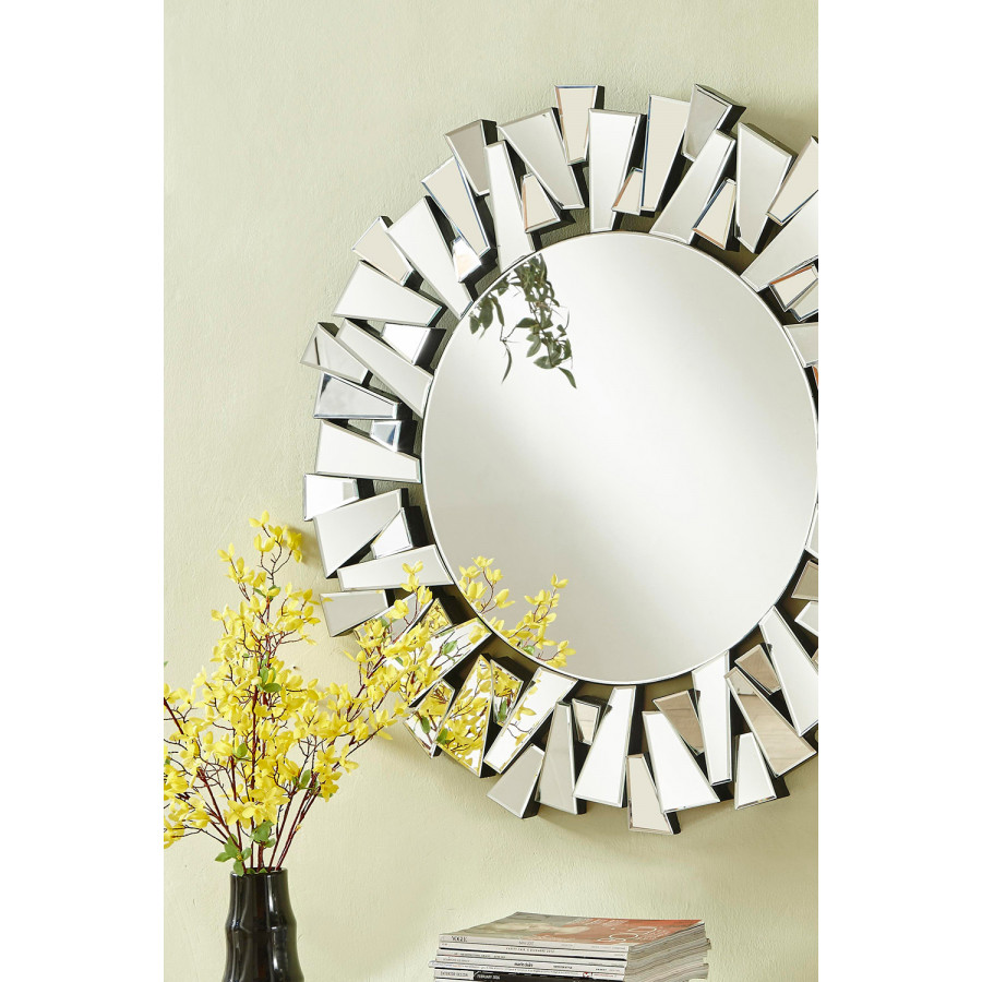 Elegant Wall Mirror - Clear, L 31.5" (MR9133)