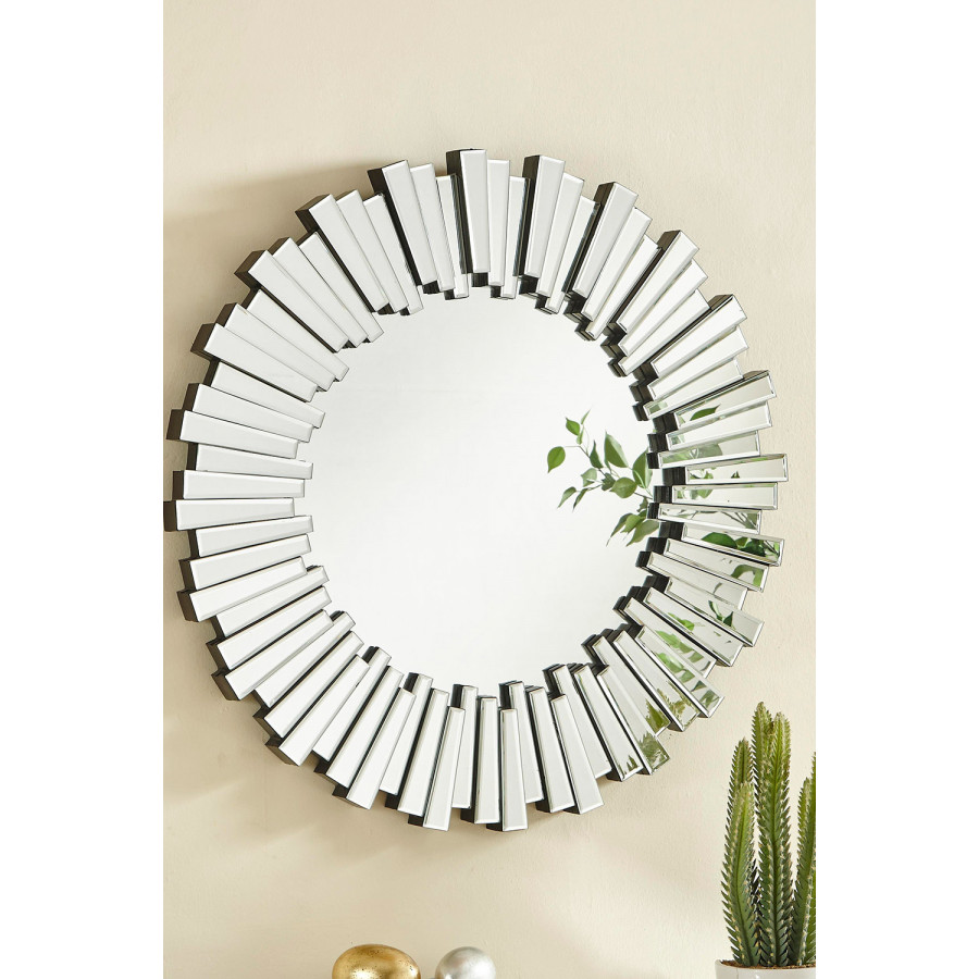 Elegant Wall Mirror - Clear, L 31" (MR9139)
