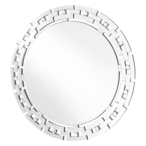 Elegant - Sparkle 36" Contemporary Round Mirror (MR9144)