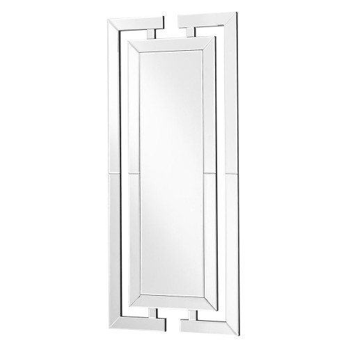 Elegant - Sparkle 47" x 21" Clear Wall Mirror (MR9146)