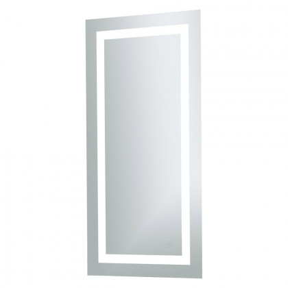 Elegant Wall Mirror - Clear/Cold White, D 20", H 40" (MRE-6002)