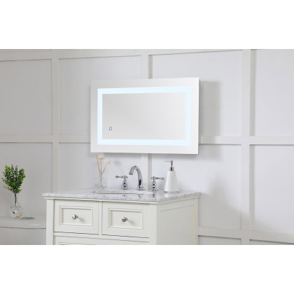 Elegant Wall Mirror - Clear, D 18", H 30" (MRE11830)