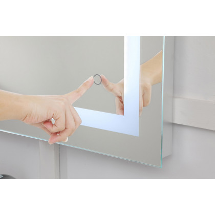 Elegant Wall Mirror - Clear, D 18", H 30" (MRE11830)