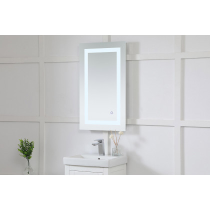 Elegant Wall Mirror - Clear, D 18", H 30" (MRE11830)
