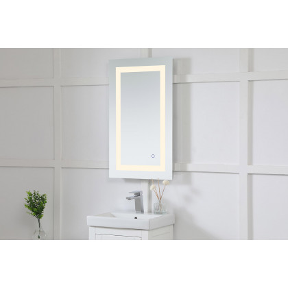 Elegant Wall Mirror - Clear, D 18", H 30" (MRE11830)