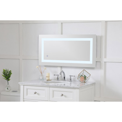 Elegant Wall Mirror - Clear, D 18", H 36" (MRE11836)