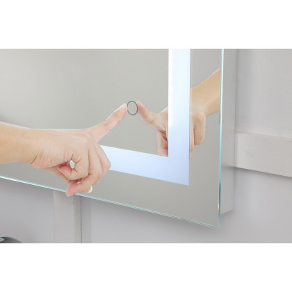 Elegant Wall Mirror - Clear, D 18", H 36" (MRE11836)