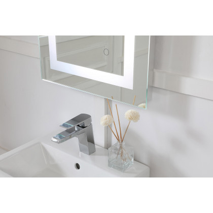 Elegant Wall Mirror - Clear, D 18", H 36" (MRE11836)