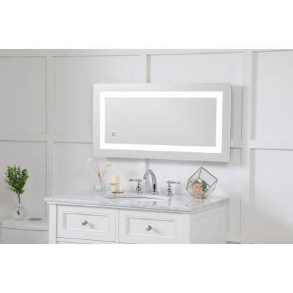 Elegant Wall Mirror - Clear, D 18", H 36" (MRE11836)