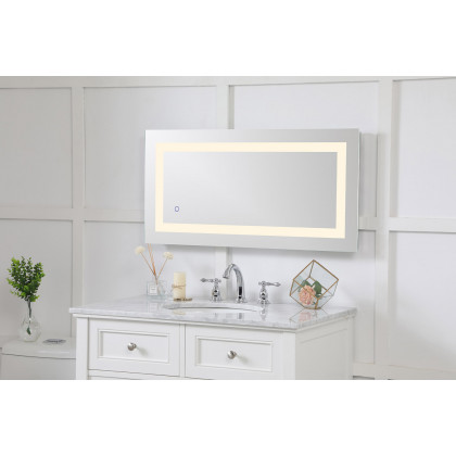 Elegant Wall Mirror - Clear, D 18", H 36" (MRE11836)