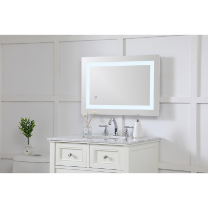 Elegant Wall Mirror - Clear, D 20", H 30" (MRE12030)