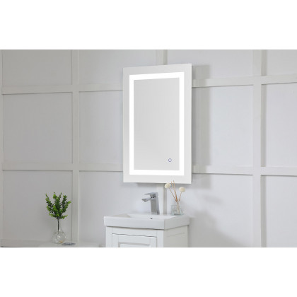 Elegant Wall Mirror - Clear, D 20", H 30" (MRE12030)