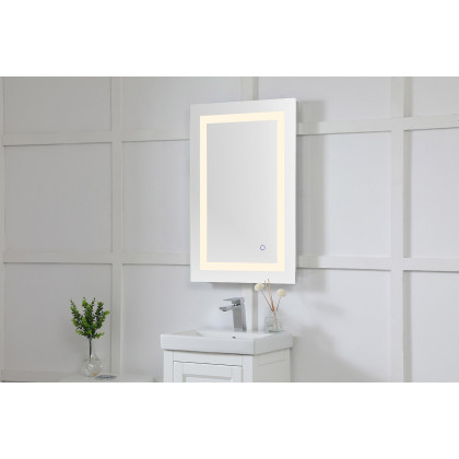 Elegant Wall Mirror - Clear, D 20", H 30" (MRE12030)