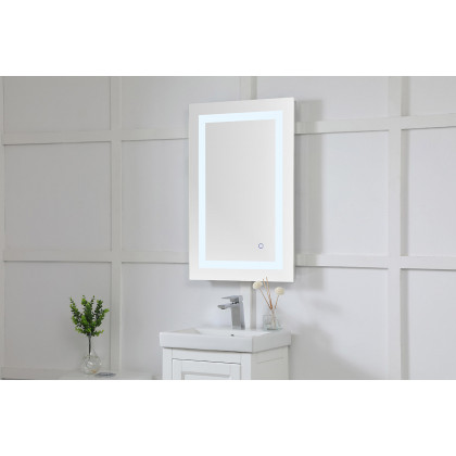 Elegant Wall Mirror - Clear, D 20", H 30" (MRE12030)