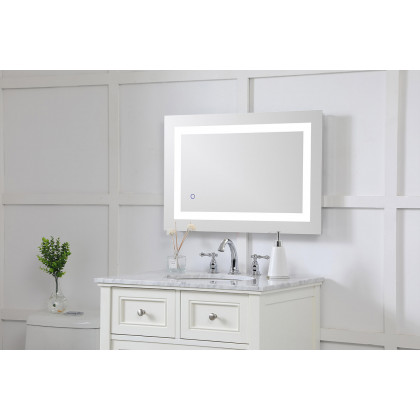 Elegant Wall Mirror - Clear, D 20", H 30" (MRE12030)