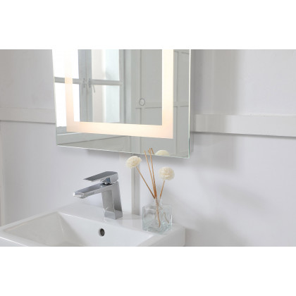 Elegant Wall Mirror - Clear, D 20", H 40" (MRE12040)