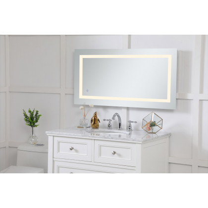 Elegant Wall Mirror - Clear, D 20", H 40" (MRE12040)