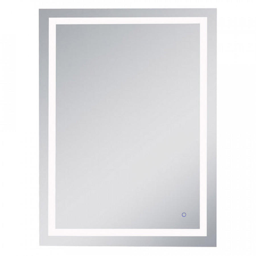 Elegant Wall Mirror - Clear, D 24", H 30" (MRE12430)