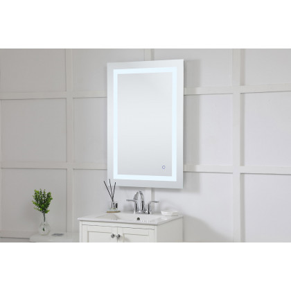 Elegant Wall Mirror - Clear, D 24", H 36" (MRE12436)