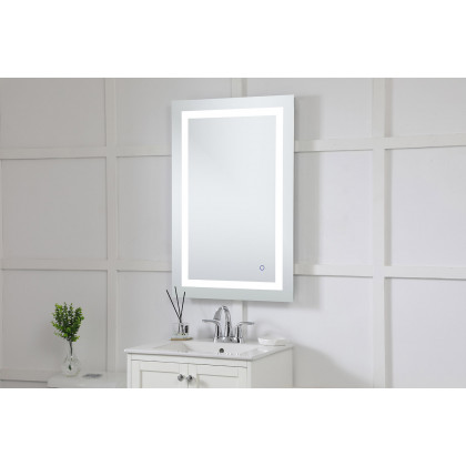 Elegant Wall Mirror - Clear, D 24", H 36" (MRE12436)