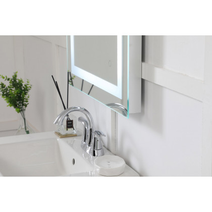 Elegant Wall Mirror - Clear, D 24", H 36" (MRE12436)