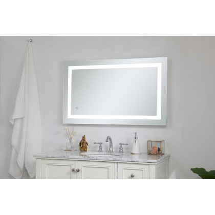 Elegant Wall Mirror - Clear, D 24", H 40" (MRE12440)