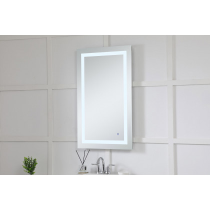 Elegant Wall Mirror - Clear, D 24", H 40" (MRE12440)
