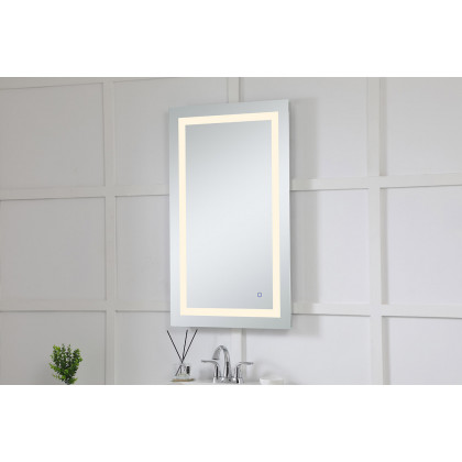 Elegant Wall Mirror - Clear, D 24", H 40" (MRE12440)
