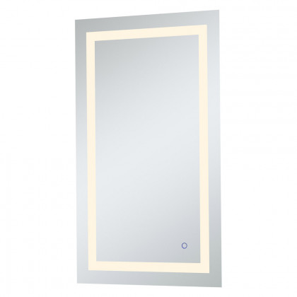 Elegant Wall Mirror - Clear, D 24", H 40" (MRE12440)