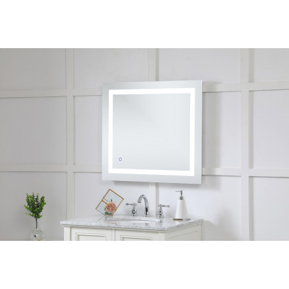 Elegant Wall Mirror - Clear, D 27", H 30" (MRE12730)