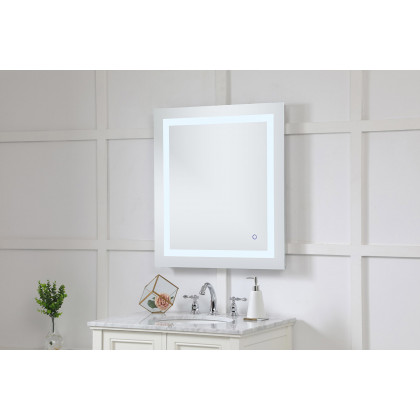 Elegant Wall Mirror - Clear, D 27", H 30" (MRE12730)