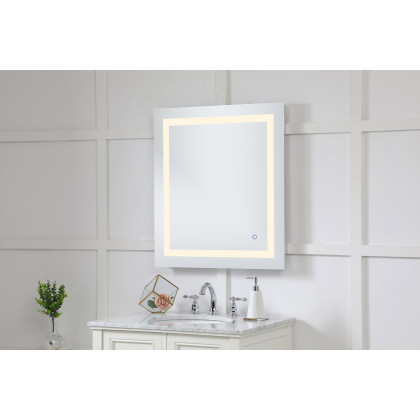 Elegant Wall Mirror - Clear, D 27", H 30" (MRE12730)