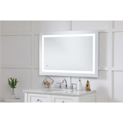 Elegant Wall Mirror - Clear, D 27", H 40" (MRE12740)