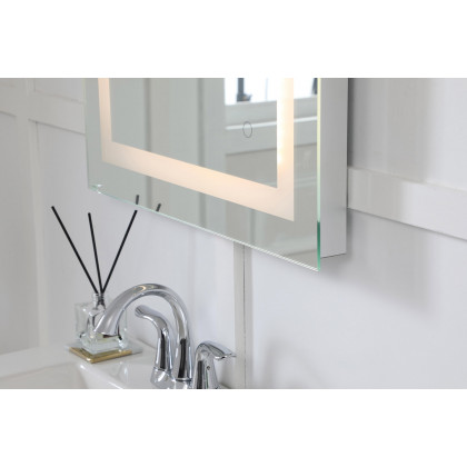 Elegant Wall Mirror - Clear, D 27", H 40" (MRE12740)