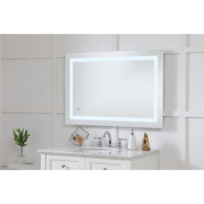 Elegant Wall Mirror - Clear, D 27", H 40" (MRE12740)