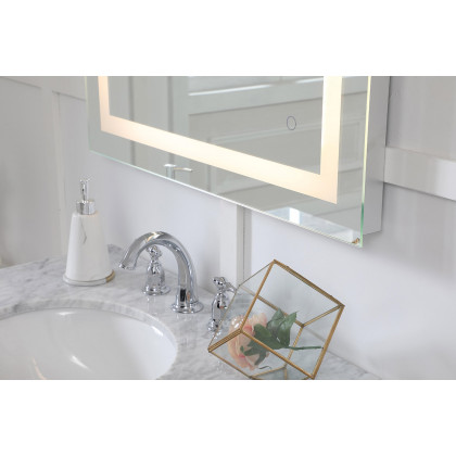 Elegant Wall Mirror - Clear, D 30", H 36" (MRE13036)
