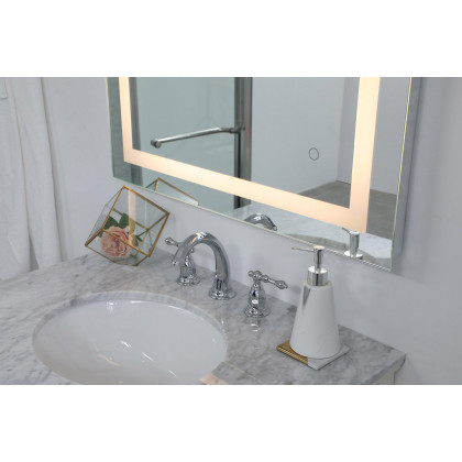 Elegant Wall Mirror - Clear, D 30", H 40" (MRE13040)