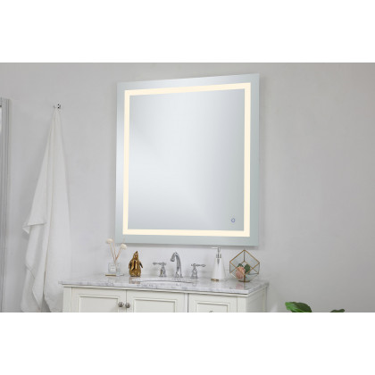 Elegant Wall Mirror - Clear, D 36", H 40" (MRE13640)