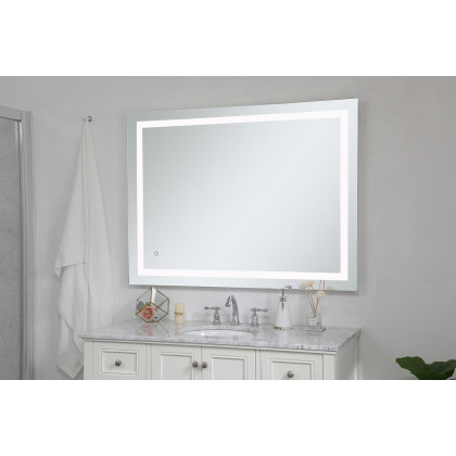 Elegant Wall Mirror - Clear, D 36", H 48" (MRE13648)
