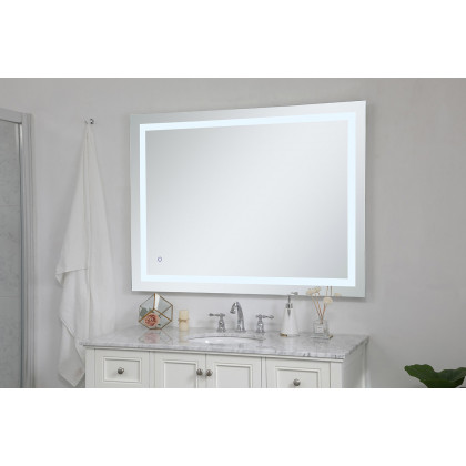 Elegant Wall Mirror - Clear, D 36", H 48" (MRE13648)