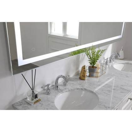 Elegant Wall Mirror - Clear, D 72", H 36" (MRE13672)