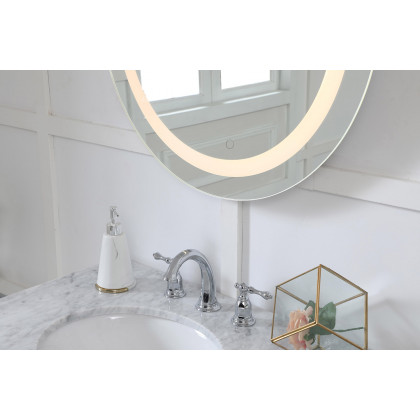 Elegant Wall Mirror - Clear, D 28", H 28" (MRE22828)