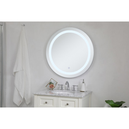 Elegant Wall Mirror - Clear, D 32", H 32" (MRE23232)